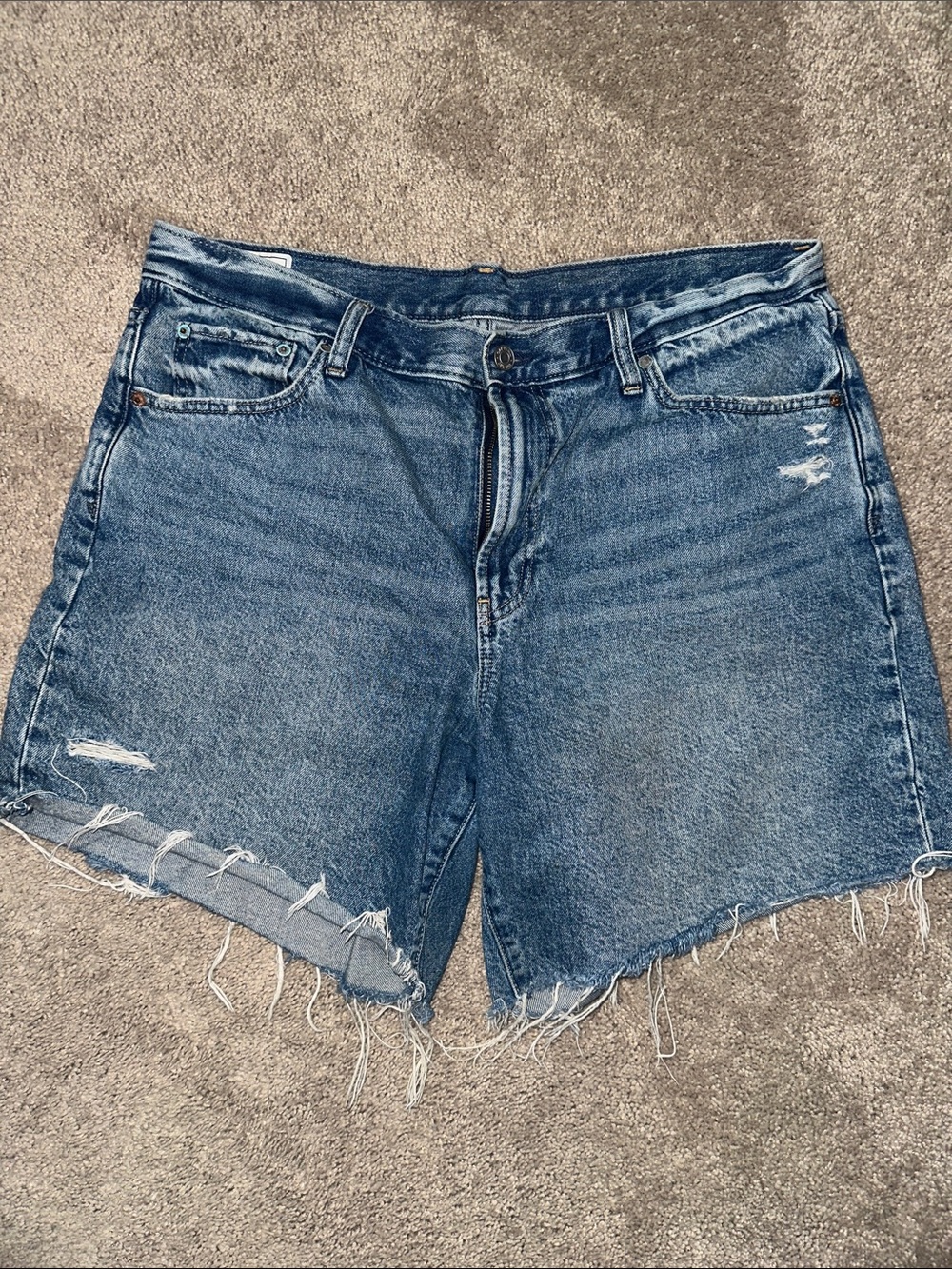 GAP Loose Bermuda Mid Rise Shorts